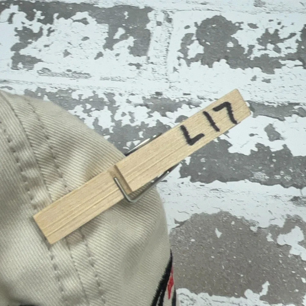 Nascar‎ Hat Cap Strap Back Tan White Ryan Newman Alltel Racing Y2K Dad Baseball